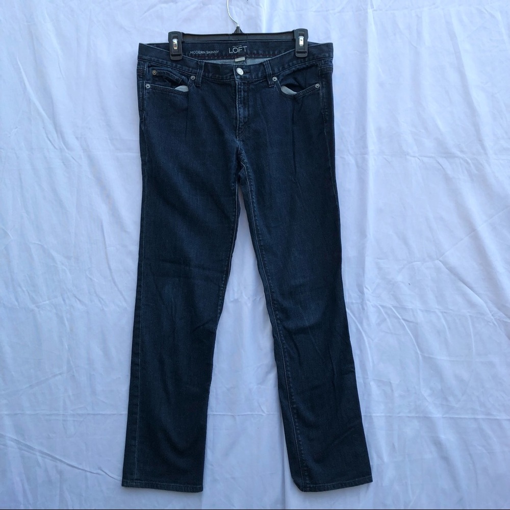 Ann Taylor Loft Modern Skinny Jeans 12